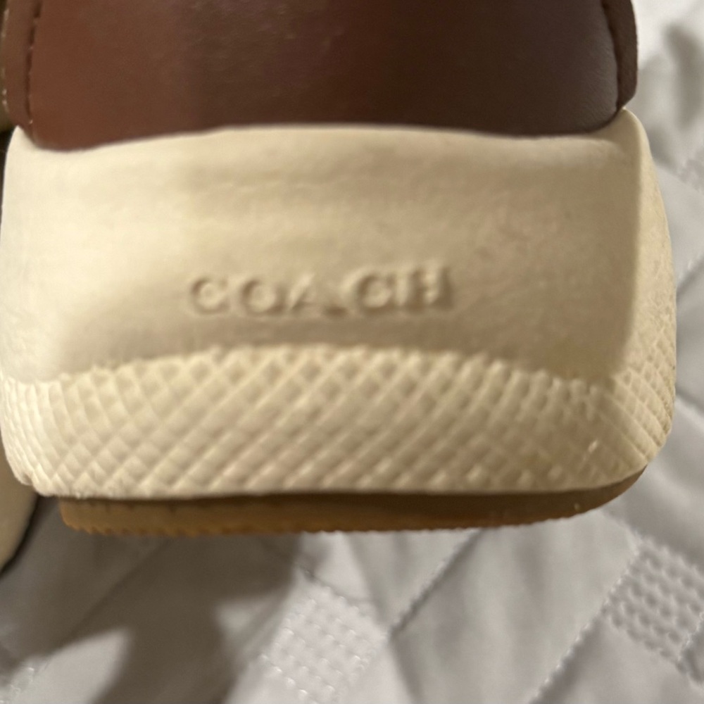 Coach Shoes Womens Logo Sneakers Size 8 B Multicolor Sig Tech Runner - Picture 7 of 11